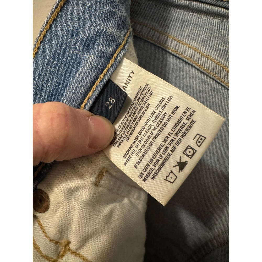 Citizens‎ of Humanity Emerson Distressed Straight Mid-Rise Boyfriend Jeans 28/6 - Picture 8 of 15